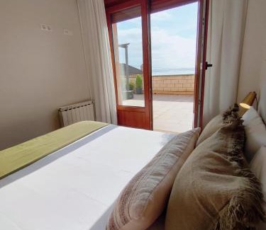 Pedrena Apartment | La Rotiza II Terraza con vistas al mar