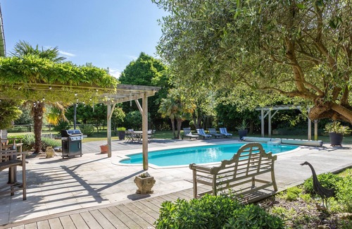 Saint-Meloir-des-Ondes House | LA VILLA VILLE JEAN - Belle maison avec piscine de 300m²