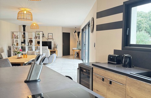 Bretignolles-sur-Mer Villa | La Villa Pinède, avec SPA, à 5 minutes de la mer