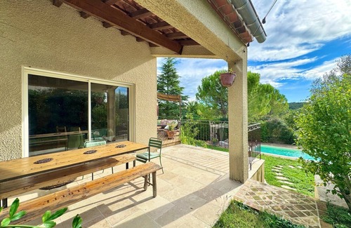 Euzet-les-Bains House | La Villa Verte, Private Pool