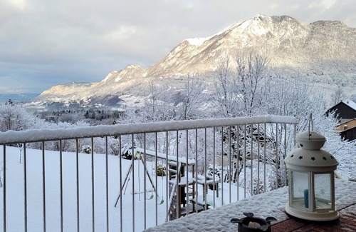 Vougy Apartment | La Vougerotte - Terrasse Vue Montagnes