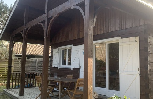 Lacanau House | Lacanau, Marina de Talaris, pretty wooden house near the lake