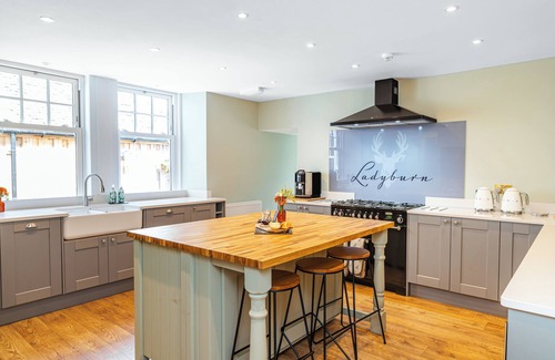Maybole House | Ladyburn House: Luxury Ayrshire Country Retreat Hot Tub, Sauna, Gardens