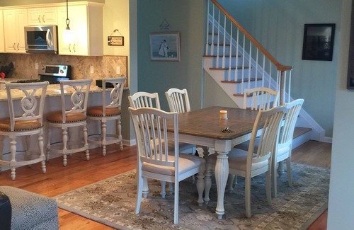 Beach Haven West House | Lagoon Front - Large dock for boating, swimming, fishing and crabbing .
