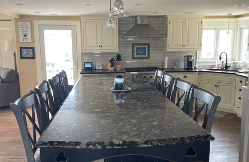 Beach Haven West House | Lagoon Front Beach House Stunning Views - inground pool 5 minutes to LBI Beaches