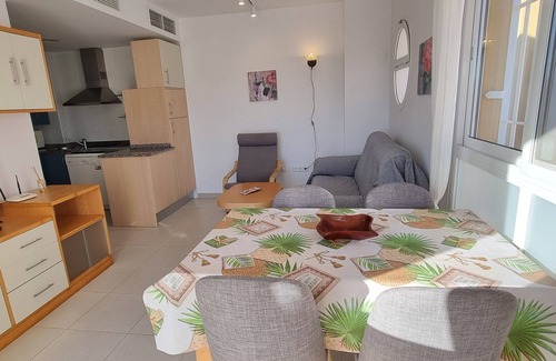 Puerto Rey Apartment | Laguna Beach 2-bedroom apartment with sun terrace, sea views, Wifi