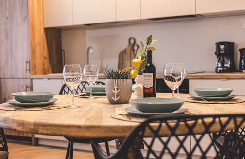Gaski Apartment | Laguna Stylish Baltic Sea Apartment with Ocean View and SPA Access - Just 50 Meters from the Beach
