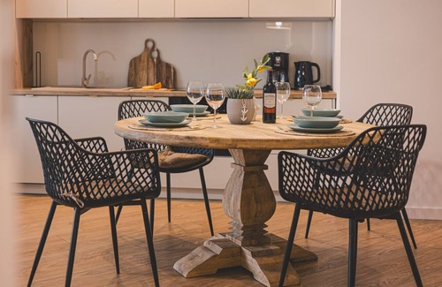 Gaski Apartment | Laguna Stylish Baltic Sea Apartment with Ocean View and SPA Access - Just 50 Meters from the Beach