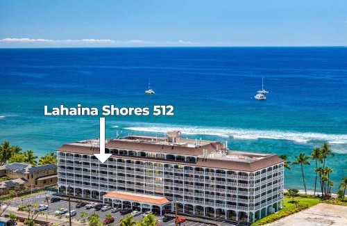 Historic Lahaina Front Street Apartment | Lahaina Shores 512 · LS 512 Getaway Studio by the Beach Pool Hot