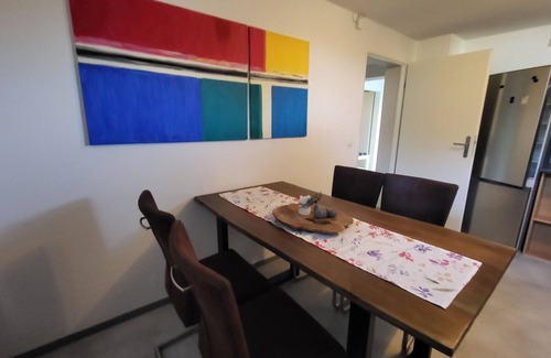 Rhein-Lahn-Kreis District Apartment | Lahnhöhen close to nature - two-room apartment, fireplace, garden, electric charging station