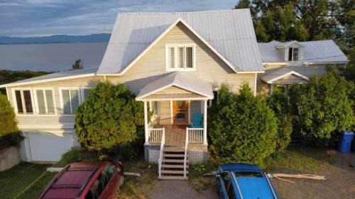 Cap-Saint-Ignace Ski Chalet | Lair du large, au bord du St-Laurent, SPA, Billard