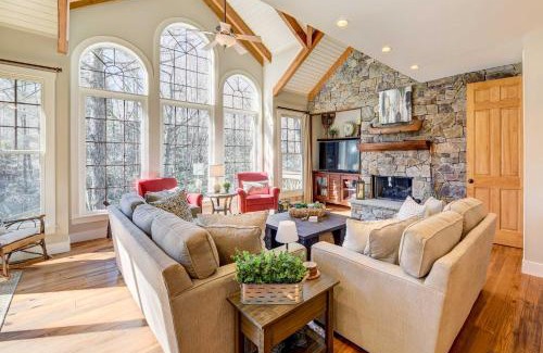 Lake Toxaway House | Lake Access and On-Site Creek Lake Toxaway Home!