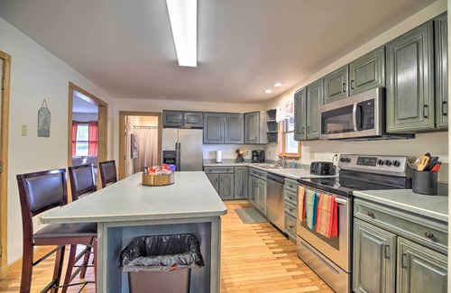 St. Albans House | Lake Champlain Home w/Decks, Kayaks & Fire Pit!