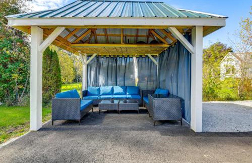 Essex Junction Apartment | Lake Champlain Fun Apt with Fire Pit and Large Yard!