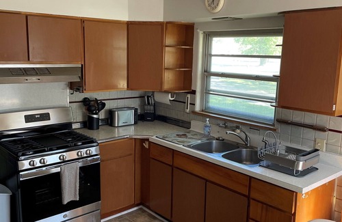 East Jordan House | Lake Charlevoix Waterfront - 4BR, 1.5BA - Dock - 2 acre lot