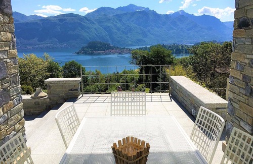 Griante Villa | Lake Como, Villa La Grande Bellezza, pool and amazing view