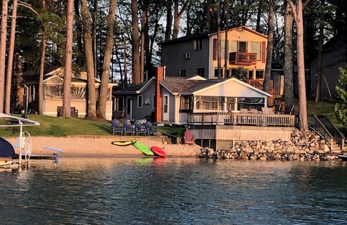 West Branch Cottage | Lake Front 2 Bedroom with sandy beach and close to ORV trails!