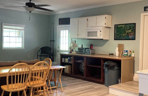 Penhook Cottage | Lake front 2 cottages on private 11 acres: dock, deck, wiffleball, & more