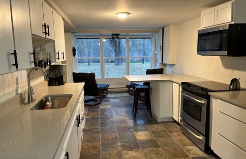 Elk Cabin | Lake front Cabin on beautiful private 60-acre property and 80-acre Lake.