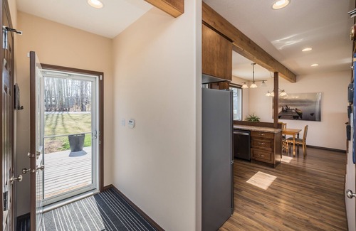 Westerose Cabin | Lake front cabin w/hot tub & firepit, close to The Village at Pigeon Lake.