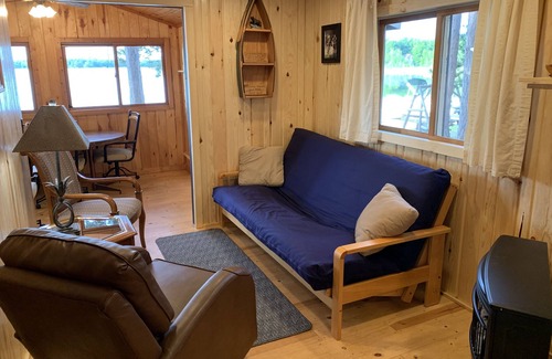 Longville Cottage | Lake front cottage - 2024 Specials Now! Beach and spectacular views!