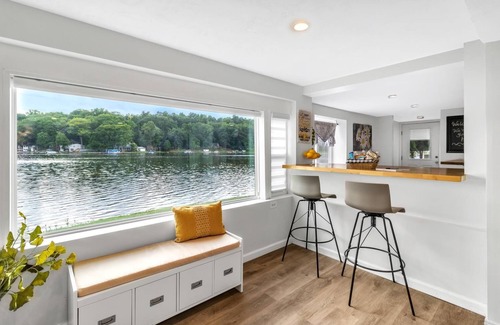 Cloverdale Cottage | Lake front cottage with private beach and docks!