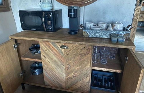Camp Swift RV Rental | Lake Front Glamping Near Austin-Bathroom In Unit