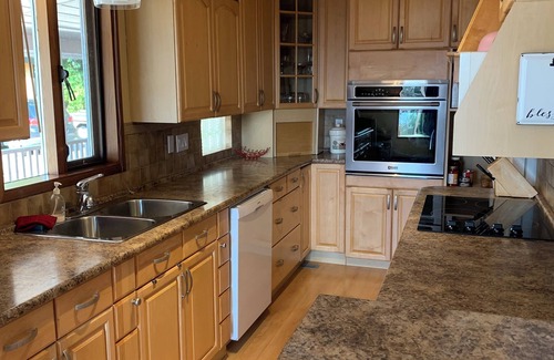 Blind Bay House | Lake Front Home & Cottage, Family Friendly, Private Beach, Dock and Buoy