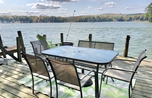 Clymer House | Lake Front Home Near Peek'n Peak