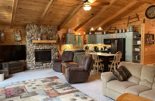 Chief Lake Cabin | Lake FrontHome Chippewa Flowage. Great swim area with gradual slope sandy lake