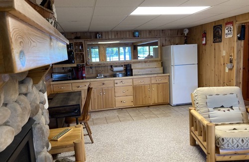 Chief Lake Cabin | Lake FrontHome Chippewa Flowage. Great swim area with gradual slope sandy lake