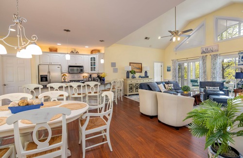 Littleton House | Lake Gaston waterfront home! Our guests love using our free pontoon boat !