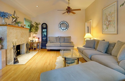 Lake George House | Lake George Vacation Rental: Boat Dock & Hot Tub!
