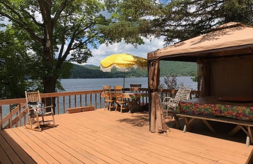 North Lake George Cabin | Lake George Water Front Cabin Spectacular Views