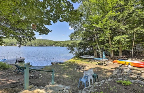 Sanbornton House | Lake Hermit Cabin with Kayaks and Paddleboards!