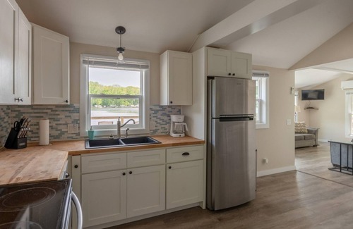 Bradley House | Lake home with large beautiful deck