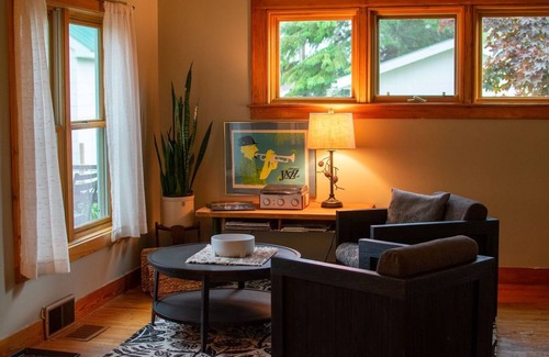 Chassell House | Lake House with private sandy beach.