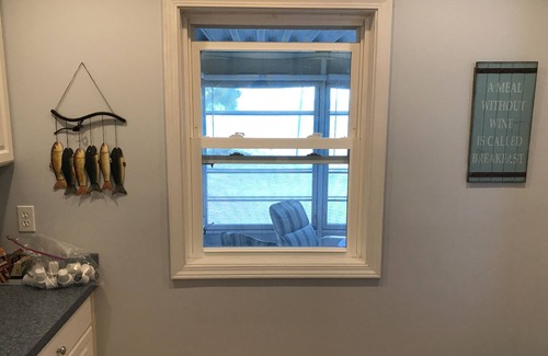 Greenbush House | Lake Huron waterfront home which is the perfect place for your family to vacation. Located in Greenbush which is between Oscoda and Harrisville. Enjoy walks on the beach. View freighters, sailboats on the beautiful lake. The Ausable River is about 10 m...