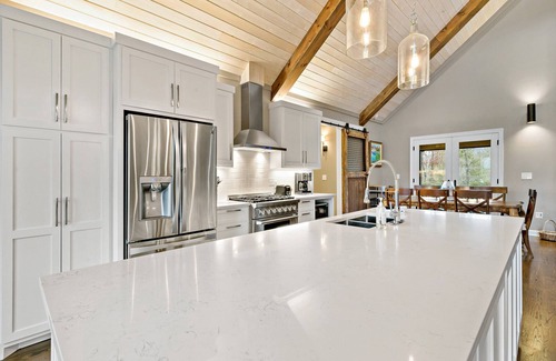 Marion House | Lake James Escape | Pets, Hot Tub & Lake Views!