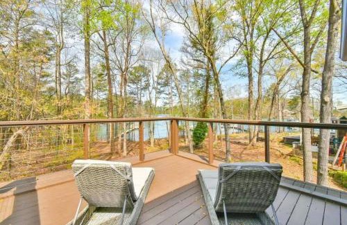 Flowery Branch Ski Chalet | Lake Lanier, Lakefront, Boating, Hot Tube, Games, Luxury, Family, Friends, Hiking, Fishing and Birdwatching