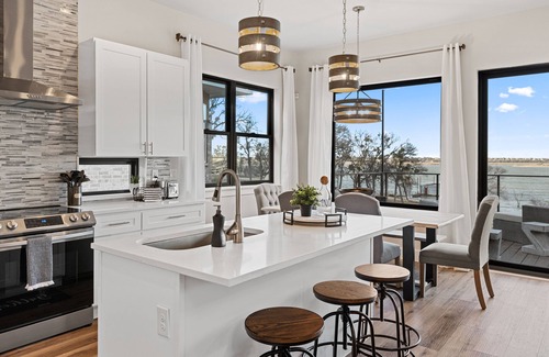 The Colony House | Lake Lewisville Luxury Lakefront Home, 3 BR 3 BTH, Sleep Up to 8