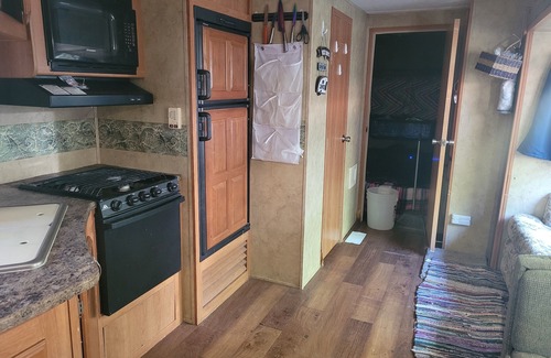 Sulphur House | Lake Life at the Arbuckles! No Hassle Camping! Stationary campers ready for fun!