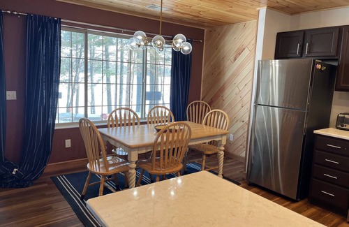 St Germain Condo | Lake living: newly renovated 2-bed/2 bath condo on Little St. Germain Lk w/WiFi