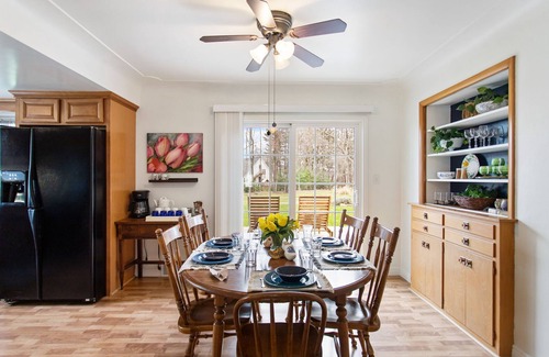 Waukazoo Woods House | Lake Macatawa Lakeside Family Cottage W/Hot Tub!