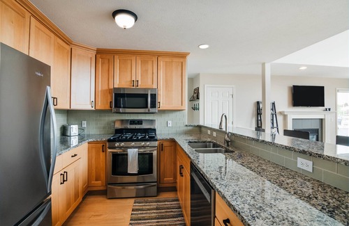 Manistee Condo | Lake Michigan Beach Condo with Boat Dock