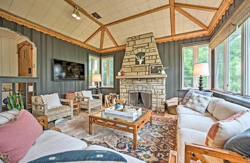 Michiana House | Lake Michigan Hideaway Pool, Steps to Beach!