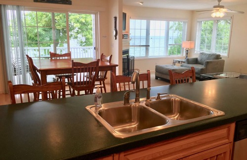 Jacksonport Condo | Lake Michigan Sand Beachfront Condo, Spectacular Lake and Sunrise Views