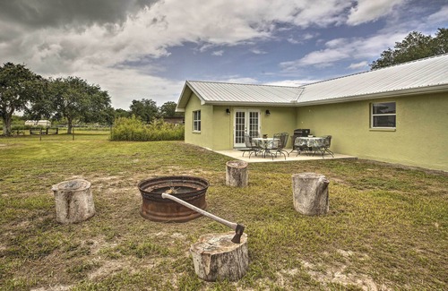 Clewiston House | Lake Okeechobee Fishing Retreat w/Fire Pit!