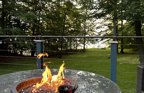 Sodus Point House | Lake Ontario Country Home, Beautiful views and access to a rocky private beach.