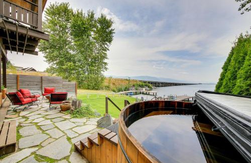 Sandpoint House | Lake Pend Oreille Oasis Home with Hot Tub and Games